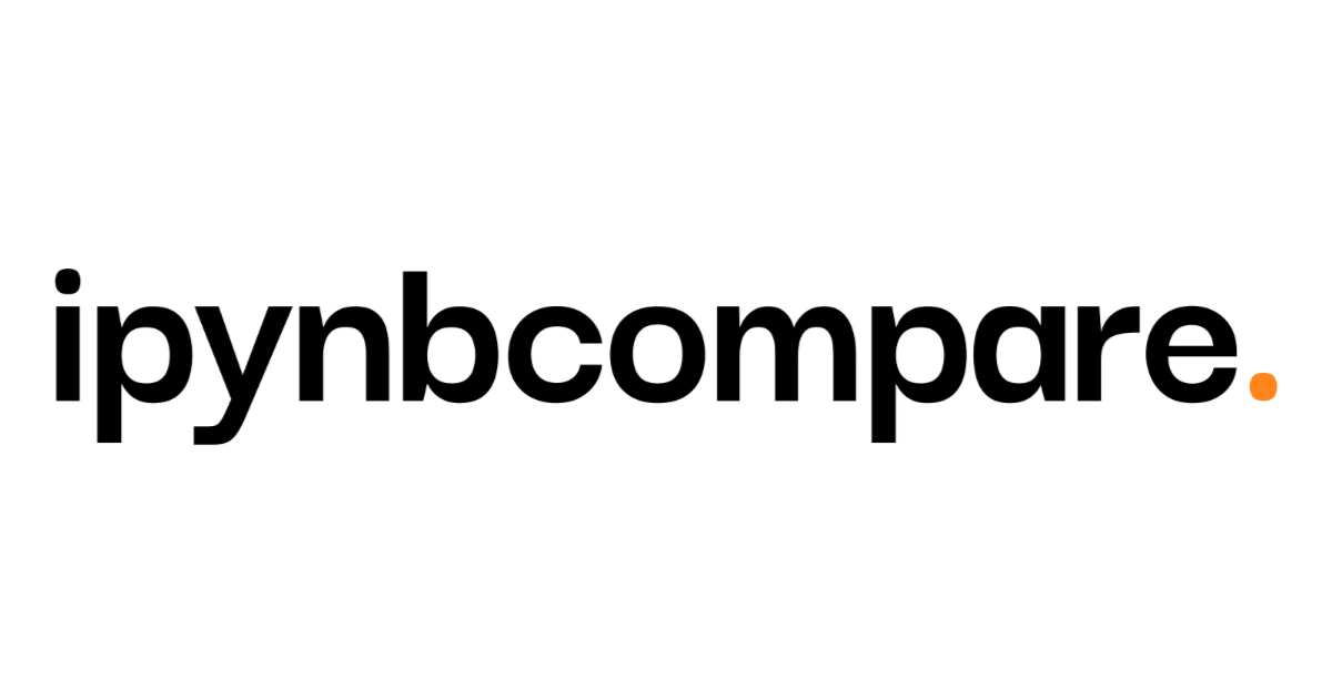 ipynb to py - Convert Jupyter Notebook to Python Script | ipynbcompare.com